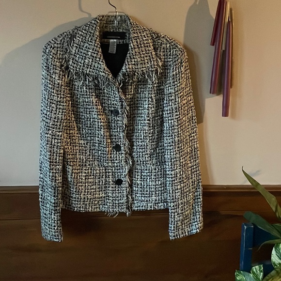 Jones New York Jackets & Blazers - Jones New York Fringe Blazer sz 10